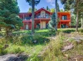 Expansive Angel Fire Home with Indoor Hot Tub!