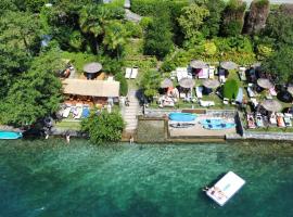 Exclusive PrivateBeach - Explora Lake 3, hotel in Omegna