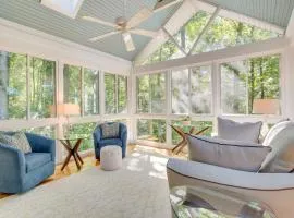 Blue Ridge Mountain Retreat Deck and Sunroom!