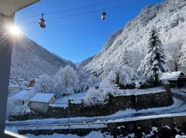 T2 Bixta eder, avec balcon et parking gratuit, hotel i Cauterets