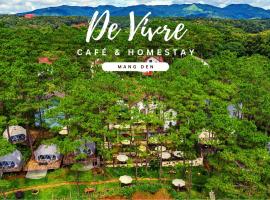 De Vivre Homestay Măng Đen, hotel em Kon Von Kla