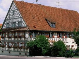 Landgasthof zum Adler, hotel s parkiriščem v mestu Lippertsreute