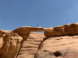 Wadi rum desert sky