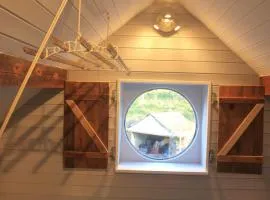 The Scullery - a quirky annex with wood fire