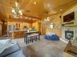 Lake Eufaula Cabin with Hot Tub and Large Deck