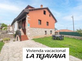 vivienda vacacional la tejavana, casă de vacanță din Llames de Pría