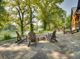 Modern Norfork River Cabin Rental with Shared Dock!