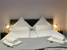 Modern Apartments Neuburg P - TOP - 2 Zimmer, Komfort, Balkon, Wi-Fi, Smart TV, Große Dusche, Küche