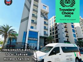 Resivation Hotel, hotel near Jumeirah Beach Residence Tram Station 1, Dubai