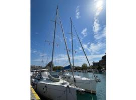 Sun odyssey 36ic, boat in Corfu Town