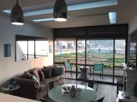 Chalet in Siwar resort, pool, wifi, sea view, electricity, 2 bedrooms