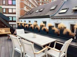 Maison avec 4 suites & Rooftop en plein centre ville - Place Saint Paul, hotel v destinaci Lutych