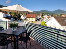 Ferienwohnung Merkurblick, cheap hotel in Gernsbach