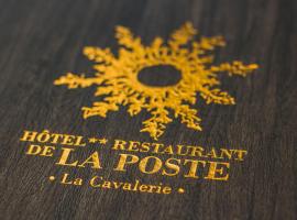 Hôtel de La Poste, goedkoop hotel in La Cavalerie