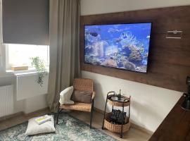 DE LUXE Apartment, WIFI, TV 65", מלון ב-פראג 05, פראג