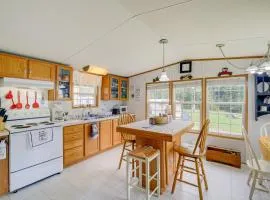 Creekfront Max Meadows Mobile Home with Deck!