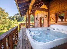 Les Griottes, véritable chalet de montagne, avec Jacuzzi et Sauna, Hotel in Xonrupt-Longemer