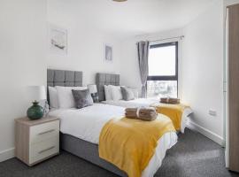 Heathrow Haven: Stylish Apartments in the Heart of Slough，斯勞的公寓