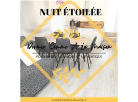 Nuit étoilée - Dormir Comme A La Maison, budgethotel i Saint-Julien-de-Vouvantes