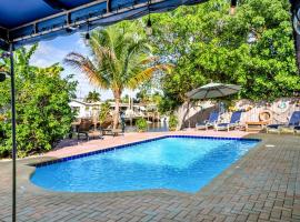 Purely Pompano, Pool, Water front, Paddleboard, Beach, 5 bedroom 3 bath, hotell i Pompano Beach