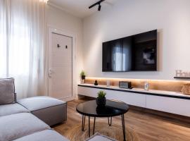 Good times - Luxury Studio Apartments, familiehotel i Xánthi