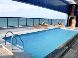 Super Duplex Beira Mar na melhor praia de Maceió-NEO 709