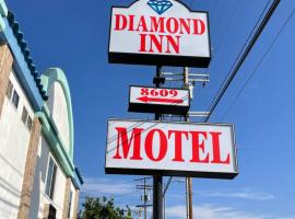 Diamond Inn, hotell nära Van Nuys - VNY, 