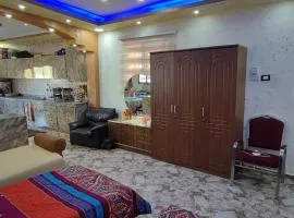 Adorable studio with farm view