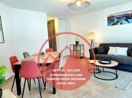Browny Home*Vue montagne*proximité grands axes
