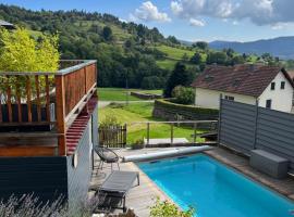 Le chalet de cathy, chalet i Soultzeren