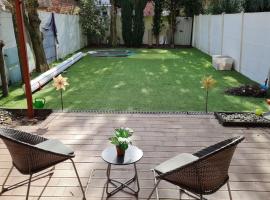 Lux & Cozy Apt + Garden +Jaccuzi, hotel v Antverpách