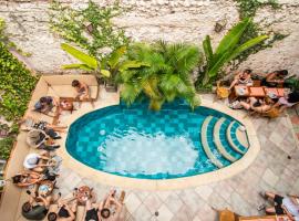 Casa Zahri Boutique Hostel, hotell i Getsemani i Cartagena de Indias