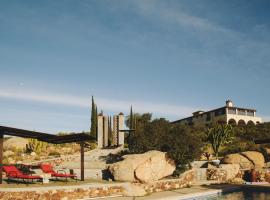 La Villa del Valle、バジェ・デ・グアダルーペのスパホテル