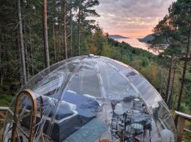 Sørfjorden Eye Iglo - Fosen, kamp sa luksuznim šatorima u gradu Husby