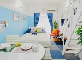 SC 106 Cozy Private Stay with Loft Near Station Free WiFi