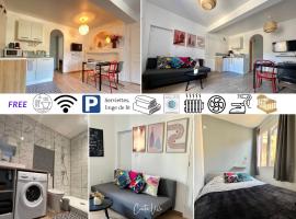 APPART TOTORO @ FREE PARKING/WIFI/DRAPS, hotel in Thiers