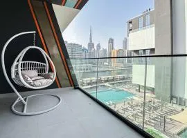 Trophy Amazing Burj Khalifa Views from This Stylish Condo