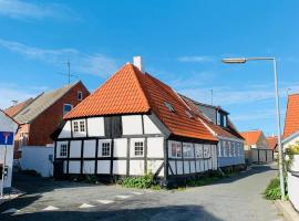 Timberframe house near Marstal Harbour，馬斯塔爾的度假屋