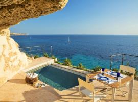 Cap Rocat, a Small Luxury Hotel of the World, hotel with pools in Cala Blava