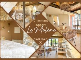 Les Voiles - Appart'hotel "Le Molène", cheap hotel in Carnac