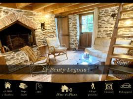 Penty LEGONA, authentique et chaleureux, 2-6 pers, ubytování v soukromí v destinaci Moëlan-sur-Mer