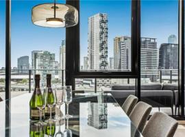 Luxury Penthouse with Astonishing Bay and City Views, hotell Melbourne'is huviväärsuse Melbourne'i konverentsi- ja messikeskus lähedal