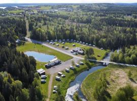 Camp Route 45, campground in Hammerdal