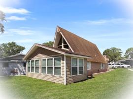 Watch the Sunrise on Lake Louisa，克萊蒙的木屋