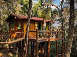 Sequoia Casa na Árvore, Vila Mágica, hotell i Bueno Brandão