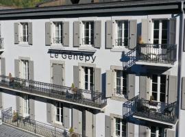 Le Génépy - Appart'hôtel de Charme, apartament cu servicii hoteliere din Chamonix-Mont-Blanc