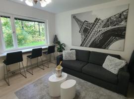 Close to the metro and the beach!!! with a view of the Scandinavian forest