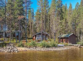 Holiday Home Ylikitkajärvi- kesäkumpu by Interhome, feriebolig i Orjasniemi