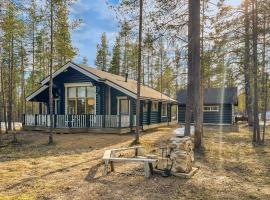 Holiday Home Hirsikoto by Interhome, cabaña o casa de campo en Saariselkä