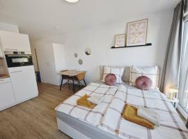 TiCasa HAPPY Zentral-Outlet-Parkplatz-Aufzug-SmartTV-Unique、メッツィンゲンのホテル